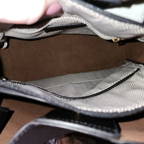 JEN & CO. Hobo Boho Bag - Shoulder Bag Olivia Animal Print Contrast Strap - Picture 10 of 16